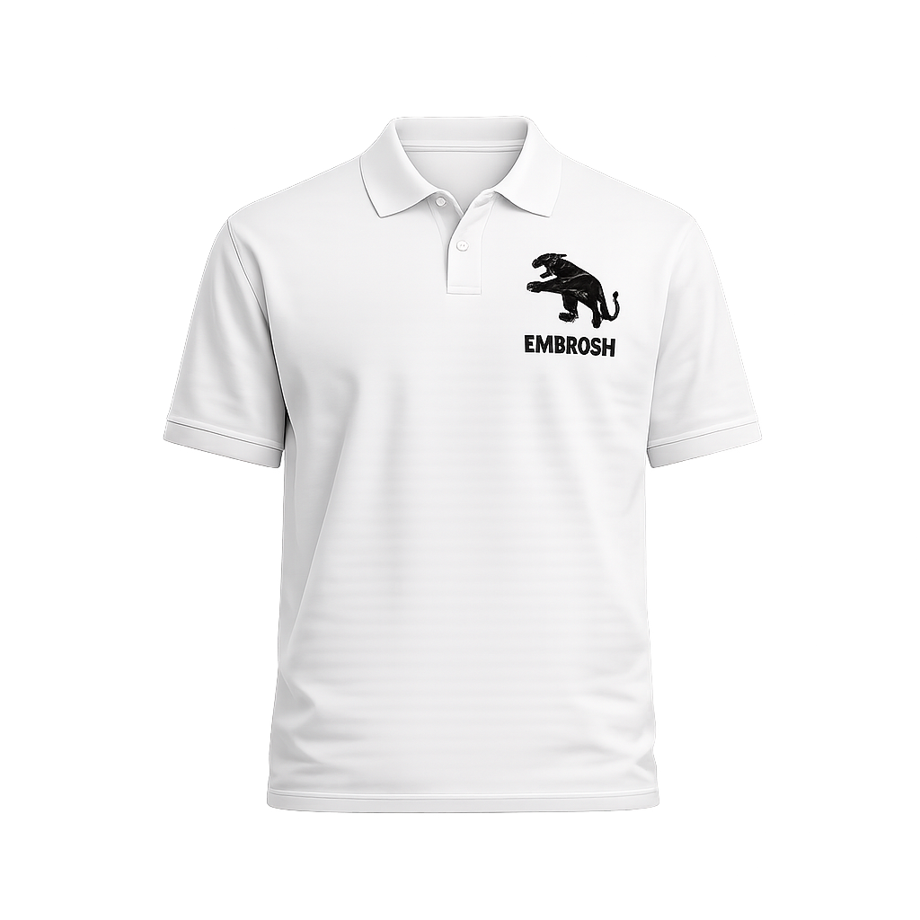Embroidered Polo T-shirt