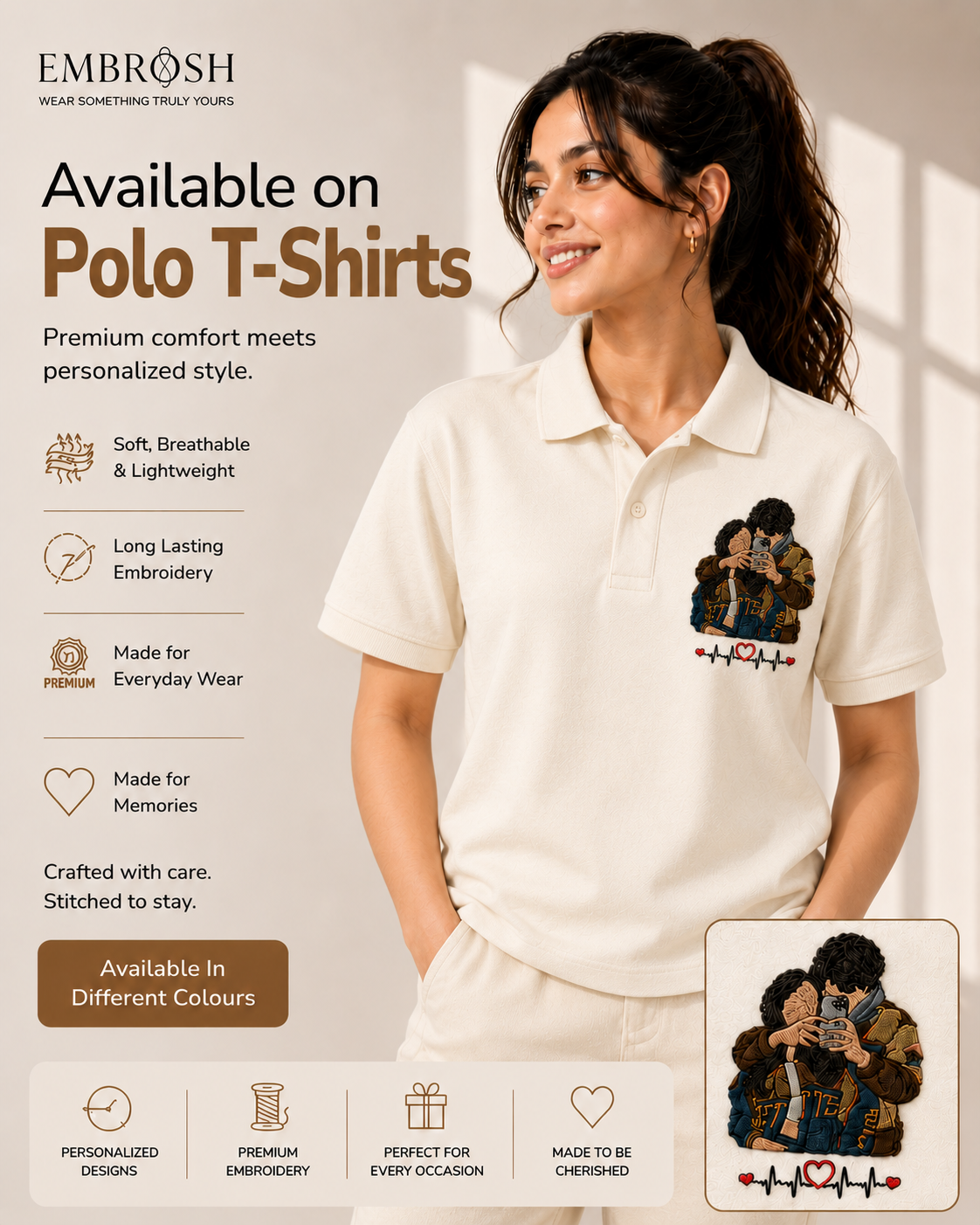 Stitched Memories™ | Custom Photo Embroidery