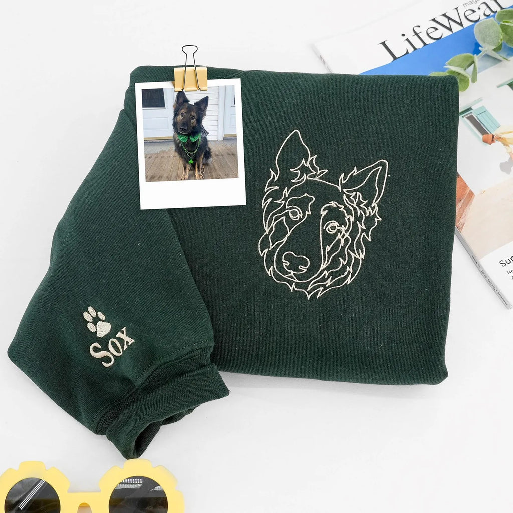 🐾Furstitch🐾 - Custom Pet Outline Embroidery