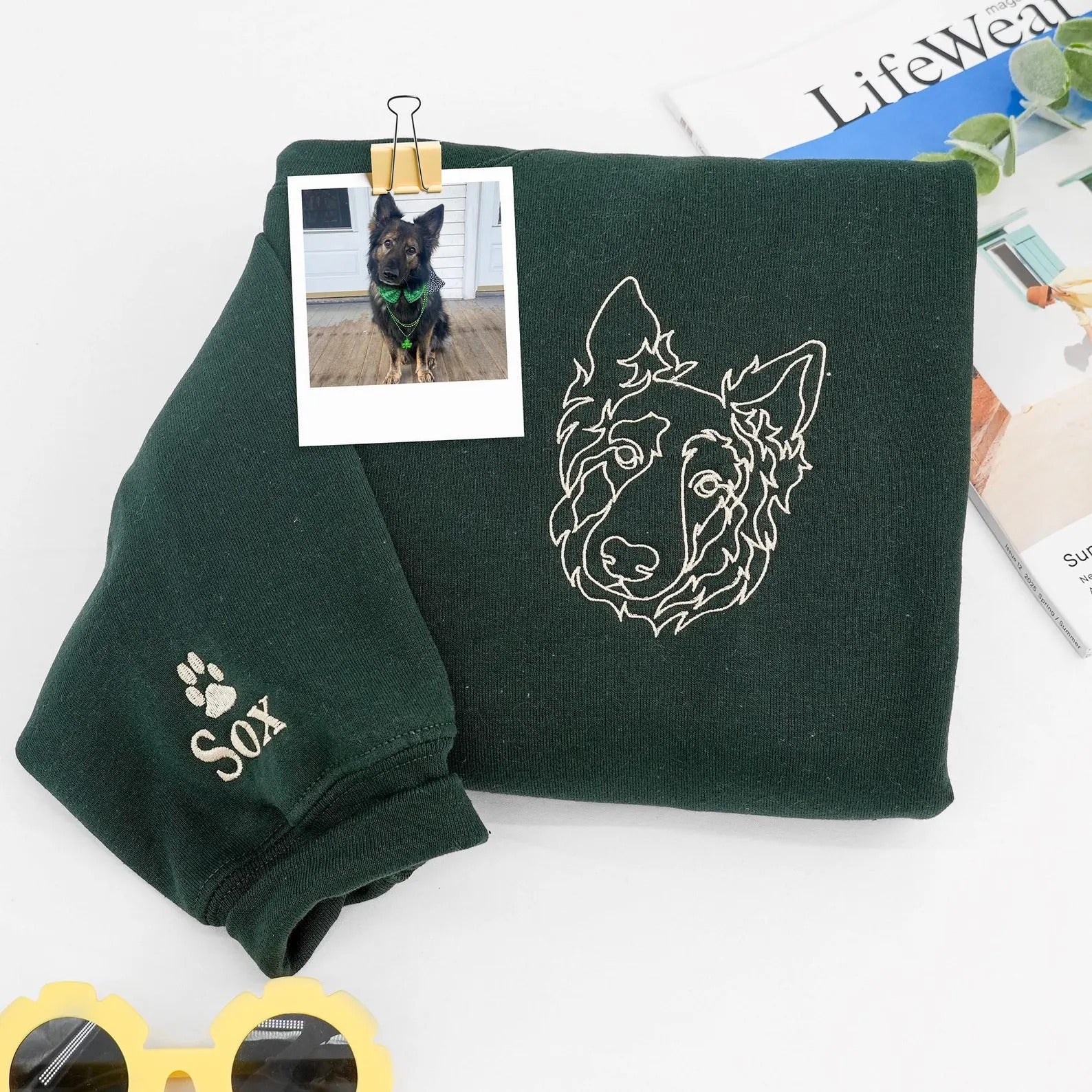 🐾Furstitch🐾 - Custom Pet Outline Embroidery