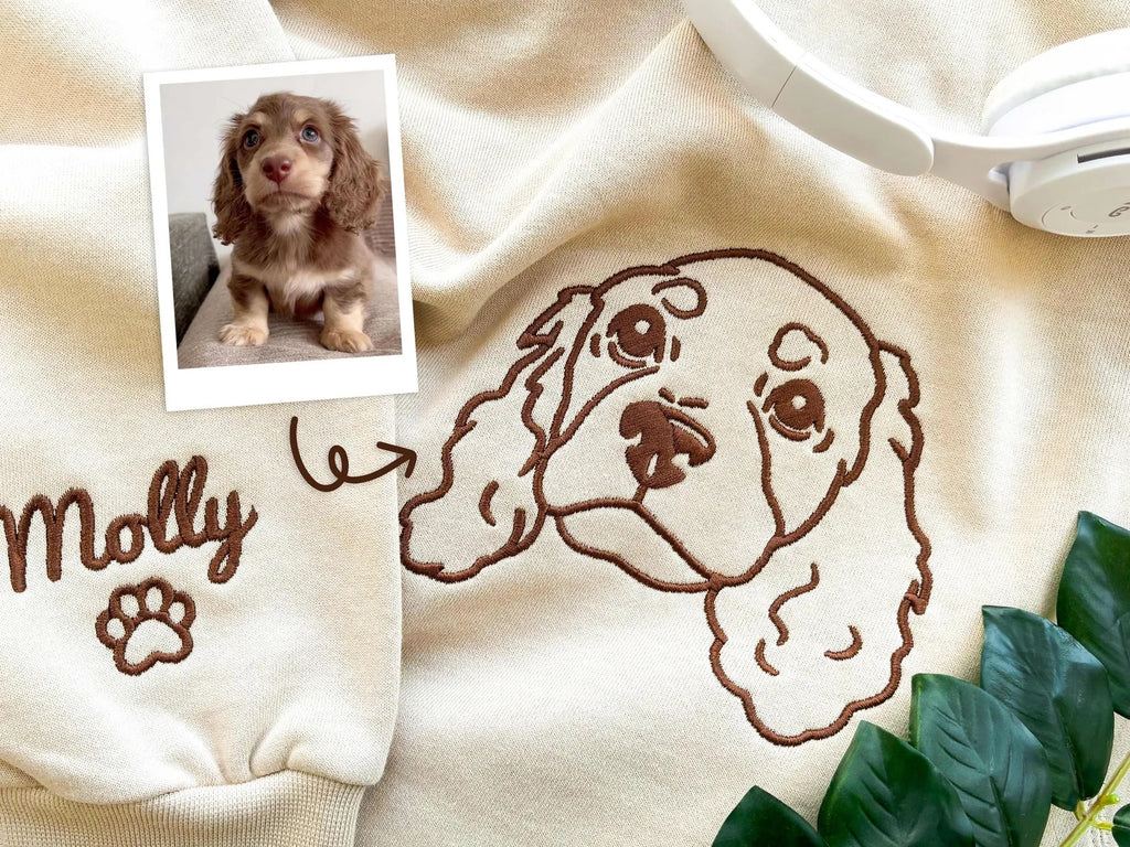 🐾Furstitch🐾 - Custom Pet Outline Embroidery