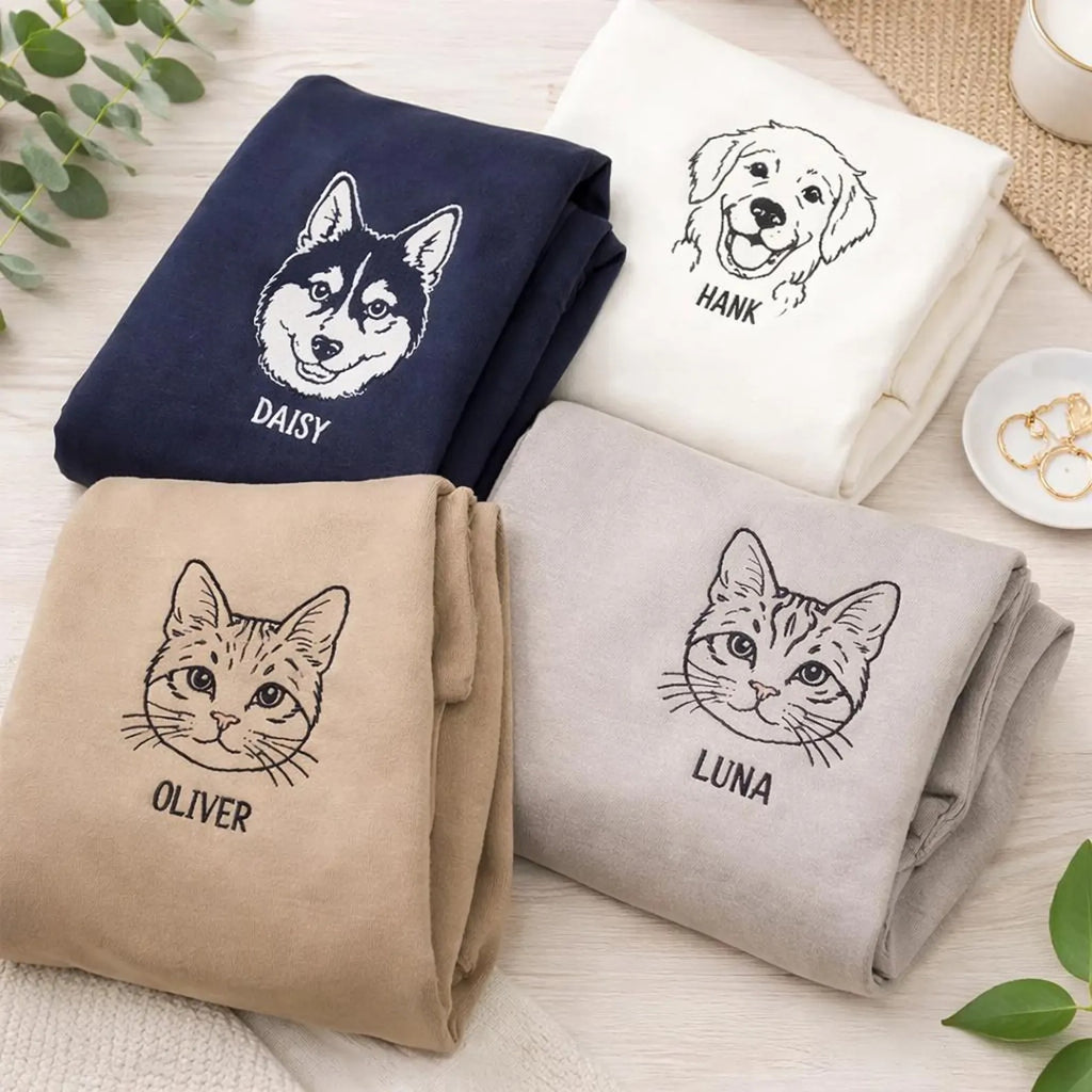 🐾Furstitch🐾 - Custom Pet Outline Embroidery
