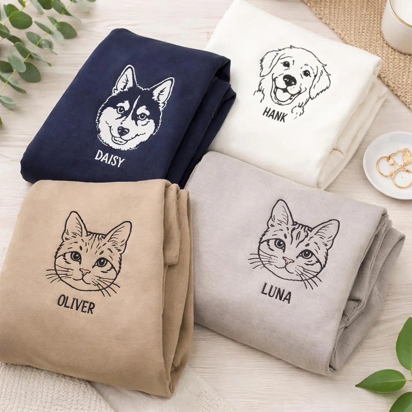 🐾Furstitch🐾 - Custom Pet Outline Embroidery