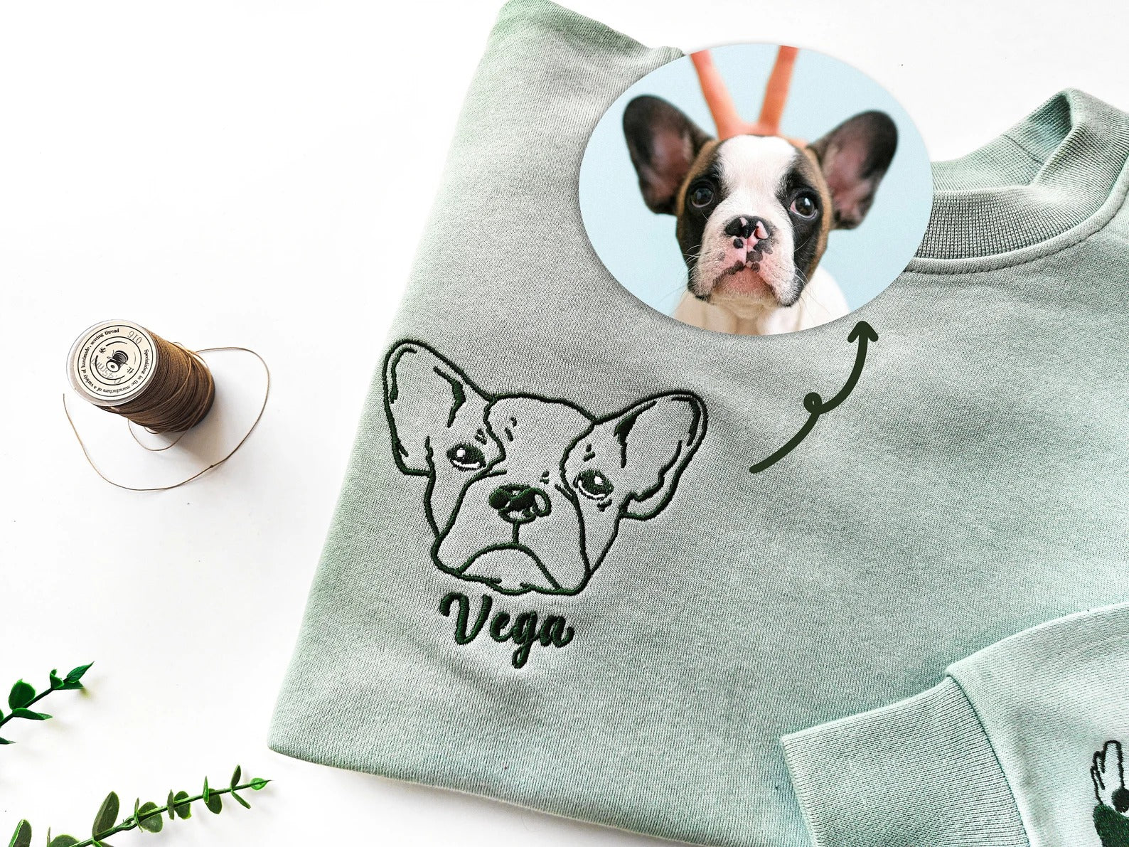 🐾Furstitch🐾 - Custom Pet Outline Embroidery