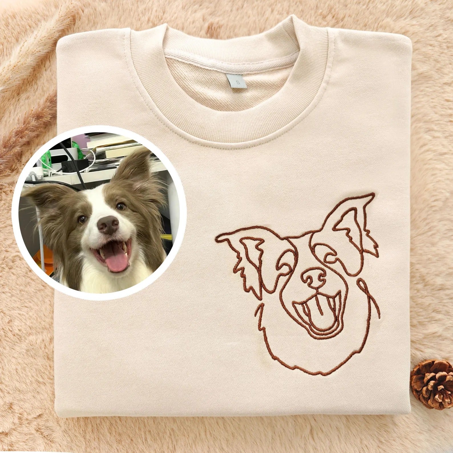 🐾Furstitch🐾 - Custom Pet Outline Embroidery