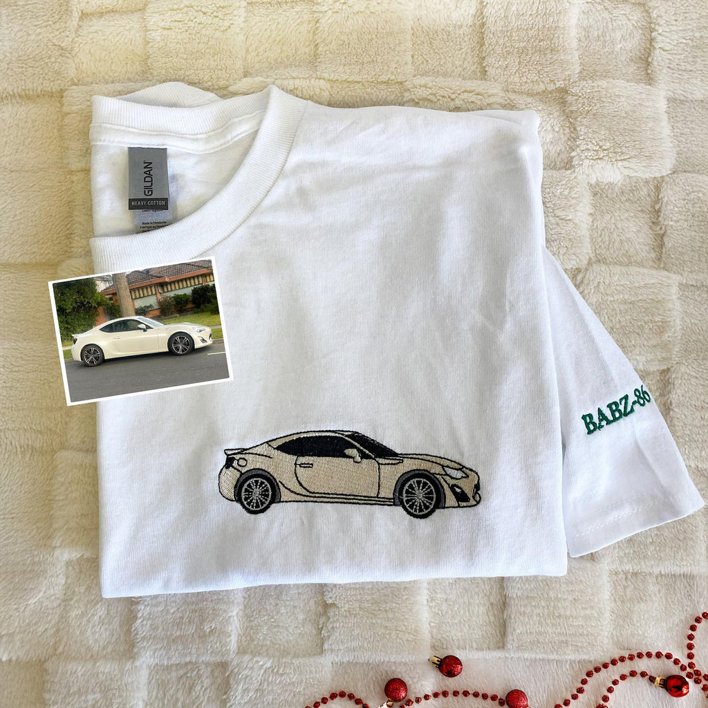 🔥🪡 Torque & Thread – Luxury Car Embroidery Work