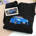 🔥🪡 Torque & Thread – Luxury Car Embroidery Work