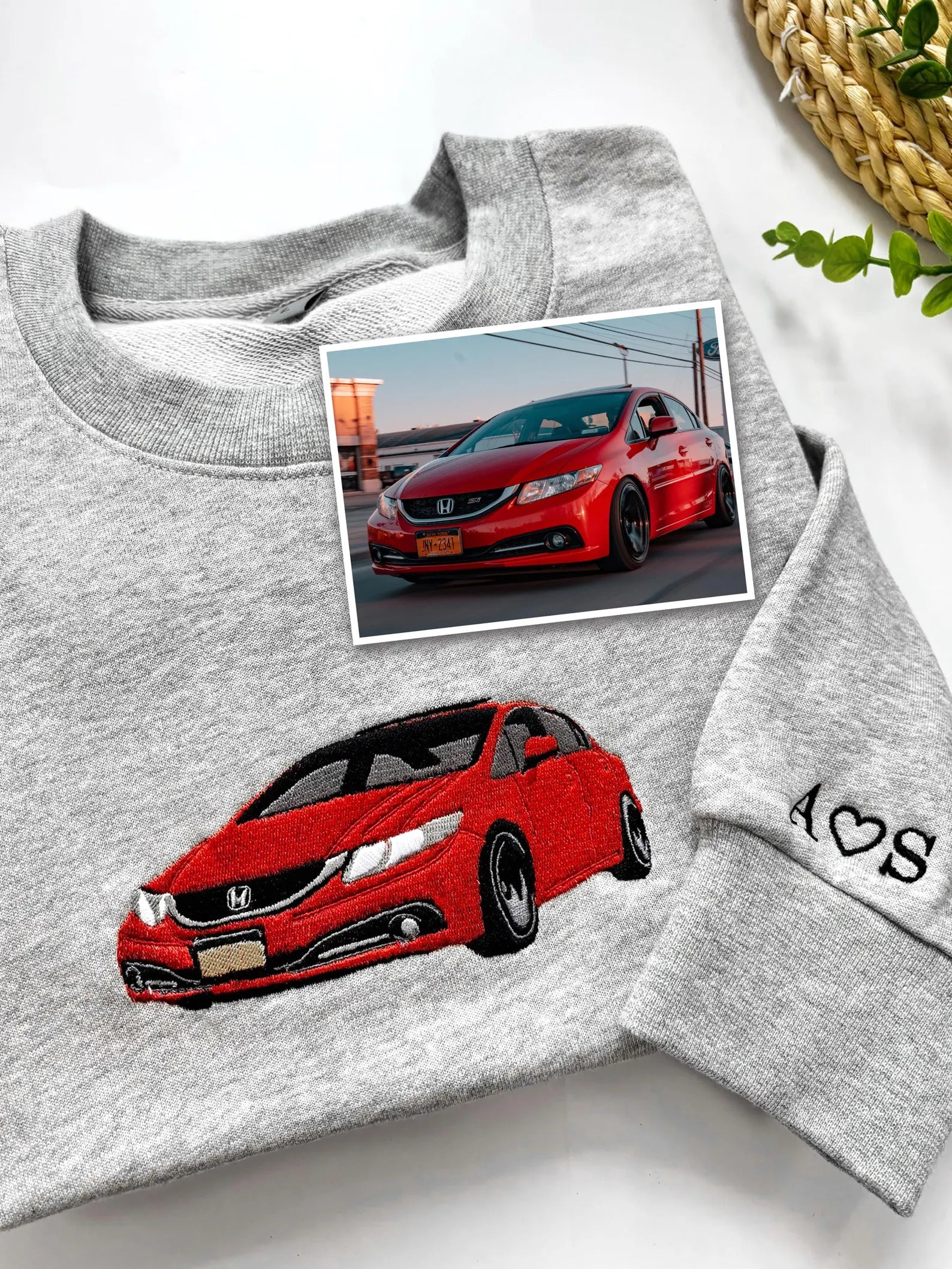 🔥🪡 Torque & Thread – Luxury Car Embroidery Work