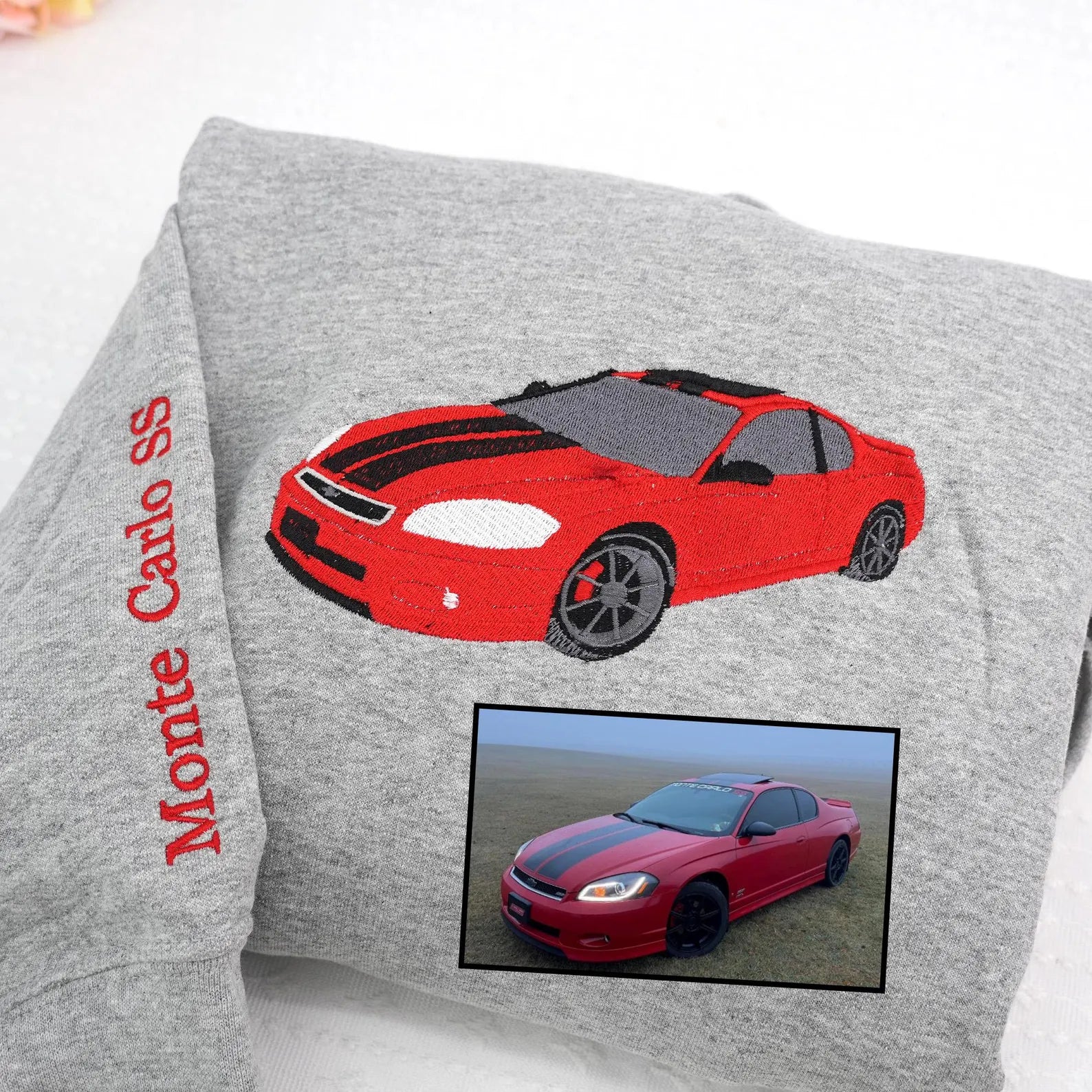 🔥🪡 Torque & Thread – Luxury Car Embroidery Work