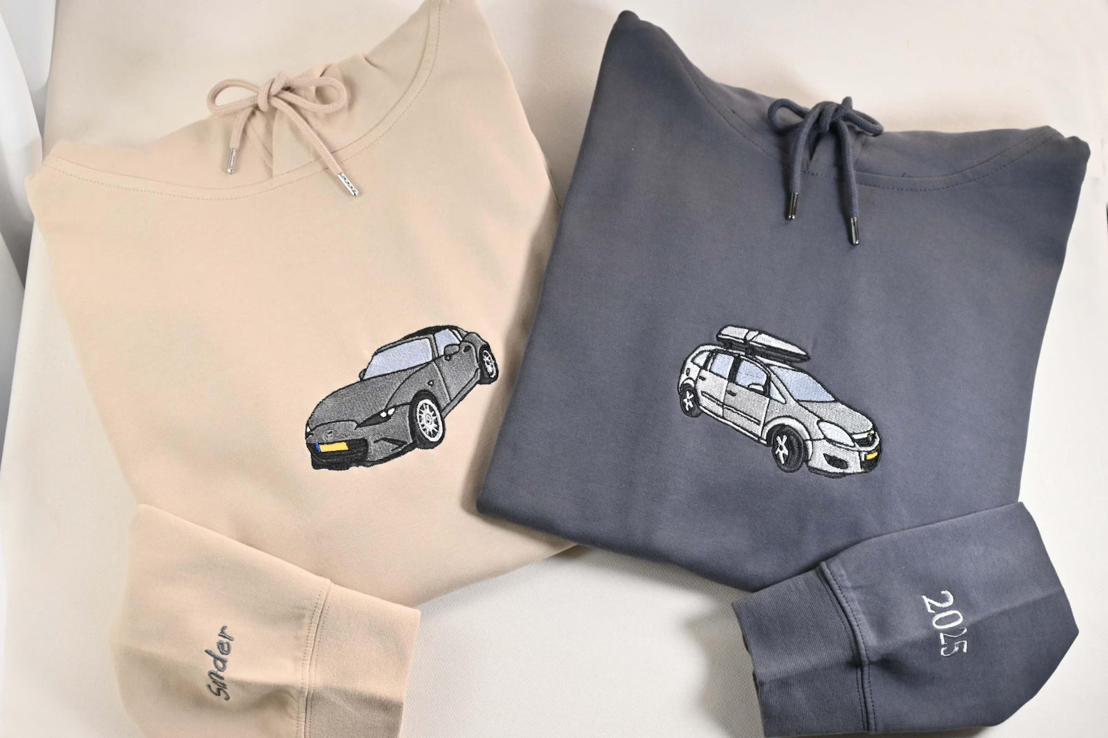 🔥🪡 Torque & Thread – Luxury Car Embroidery Work