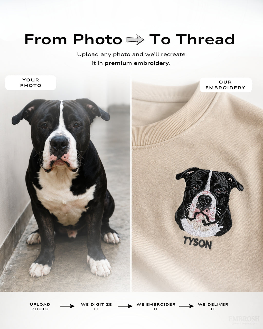 🐾PetStitch🐾 Custom Pet Embroidery
